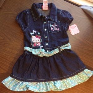 Hello Kitty denim dress #128